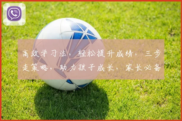 高效学习法，轻松提升成绩，三步走策略，助力孩子成长，家长必备技巧